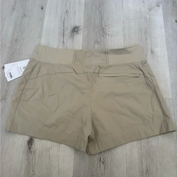 Athleta Tan Women's Athletic Shorts - Picture 2 of 6